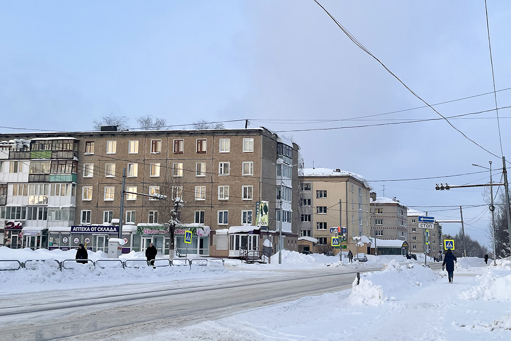 Одна из главных улиц Боровска — Северная