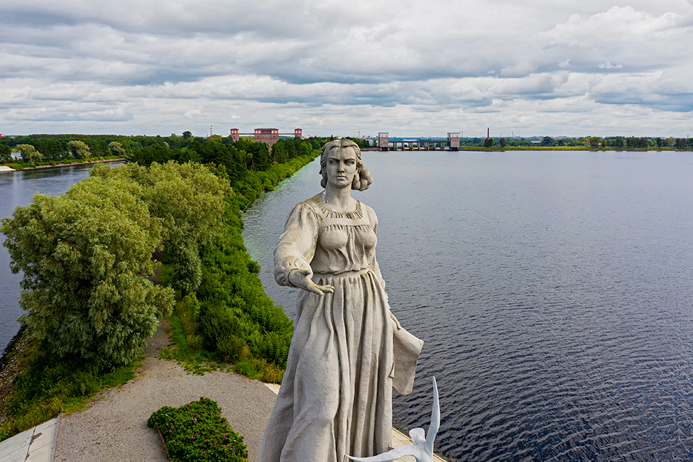 Монумент «Мать-Волга». Фото: Maykova Galina / Shutterstock