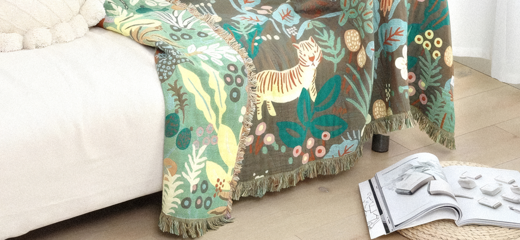 14 симпатичных пледов до 3 500 ₽