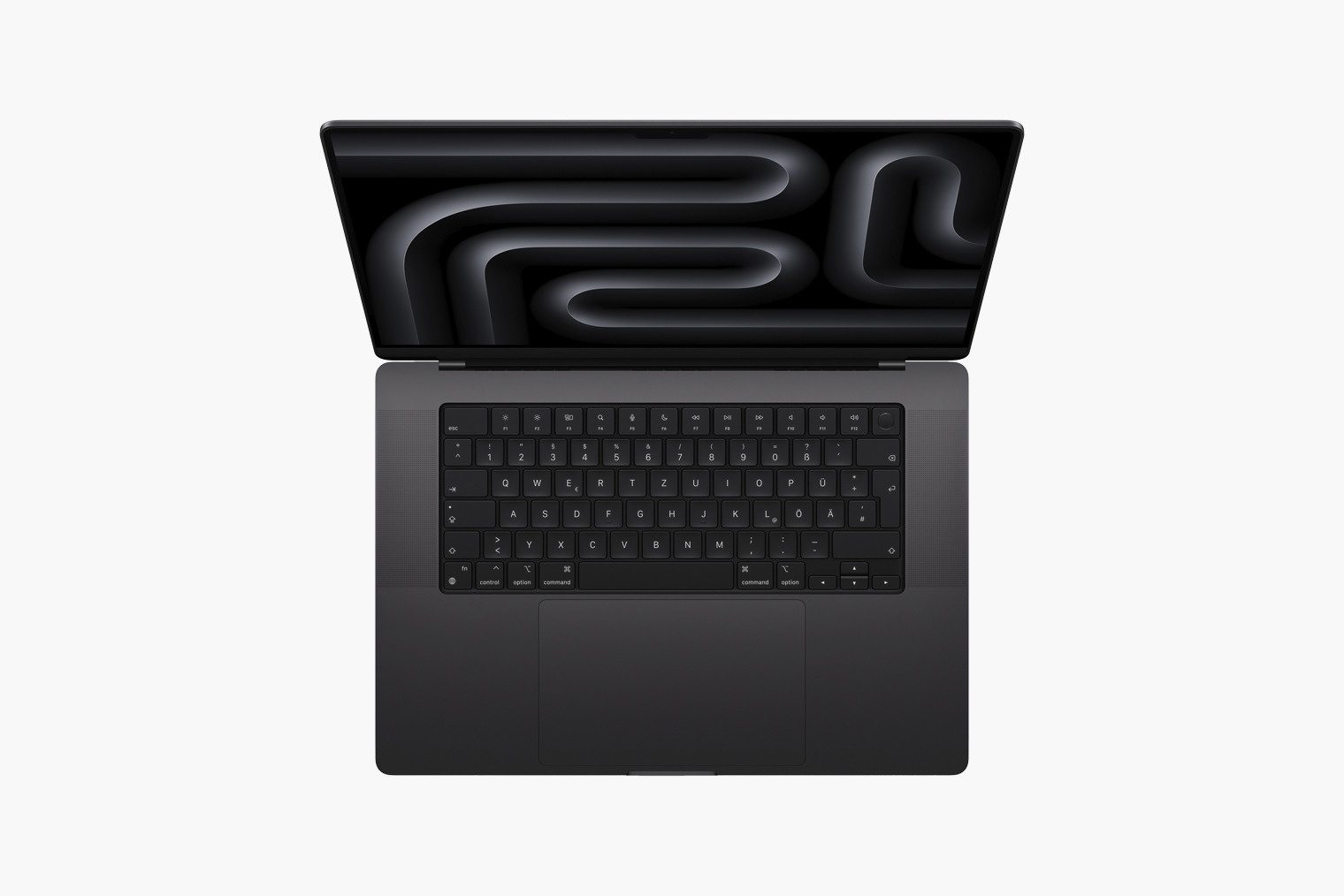 MacBook Pro 16 2023 в цвете «Космический черный»
