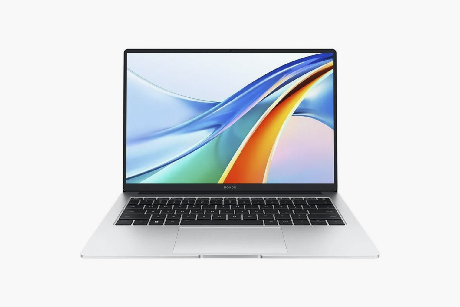 Honor MagicBook X14 Pro встречается в светло-серебристом цвете