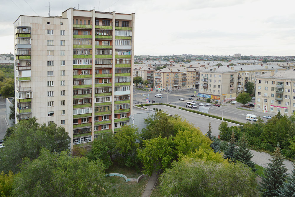 Типичная застройка Правобережного района