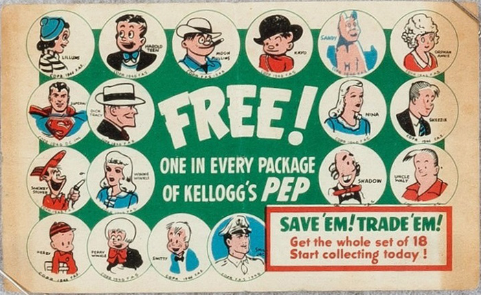Реклама хлопьев Kellog’s Pep. Источник: Kellogg Company / thephantom.fan