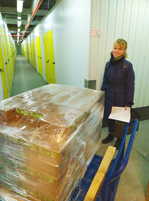 Мармелад хранится на складе в Москве — 4 м² стоят 6500 рублей в месяц