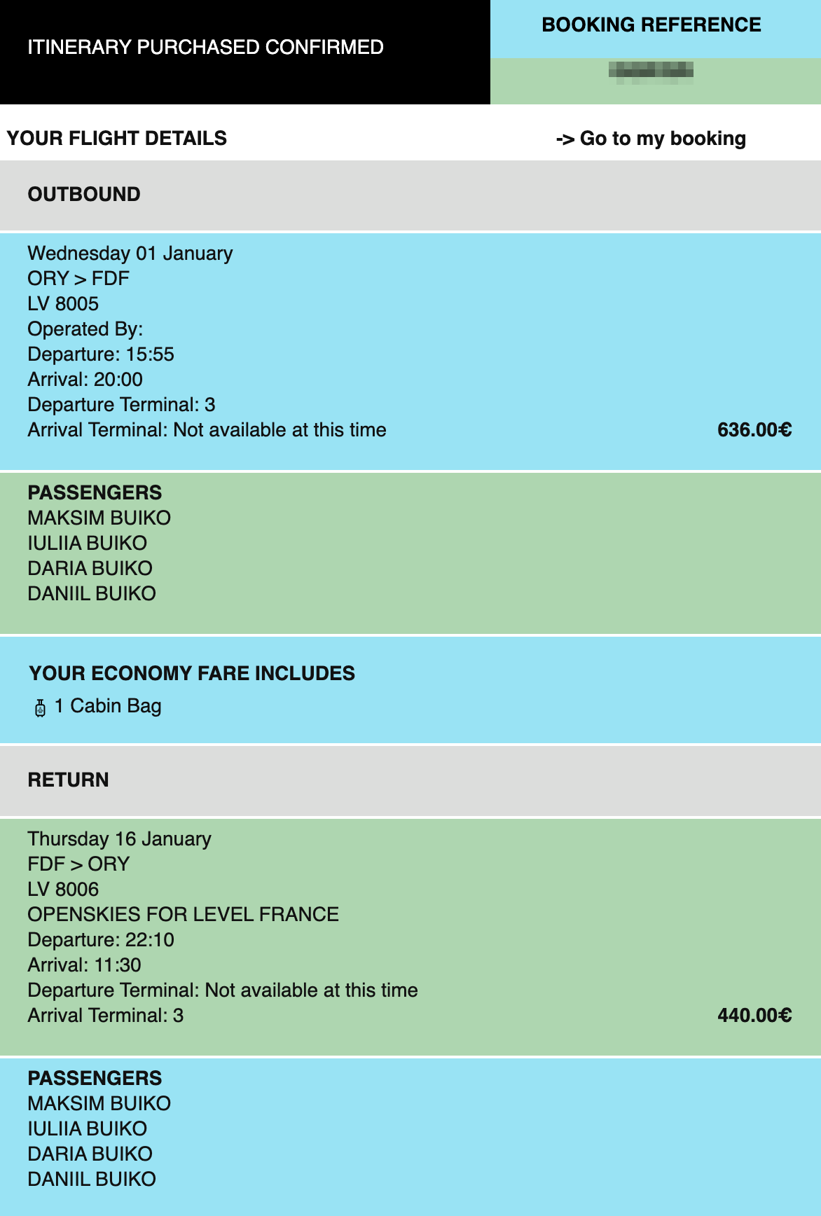 Билеты Париж — Мартиника — Париж я покупал на официальном сайте авиакомпании «Левел»: там была самая низкая цена