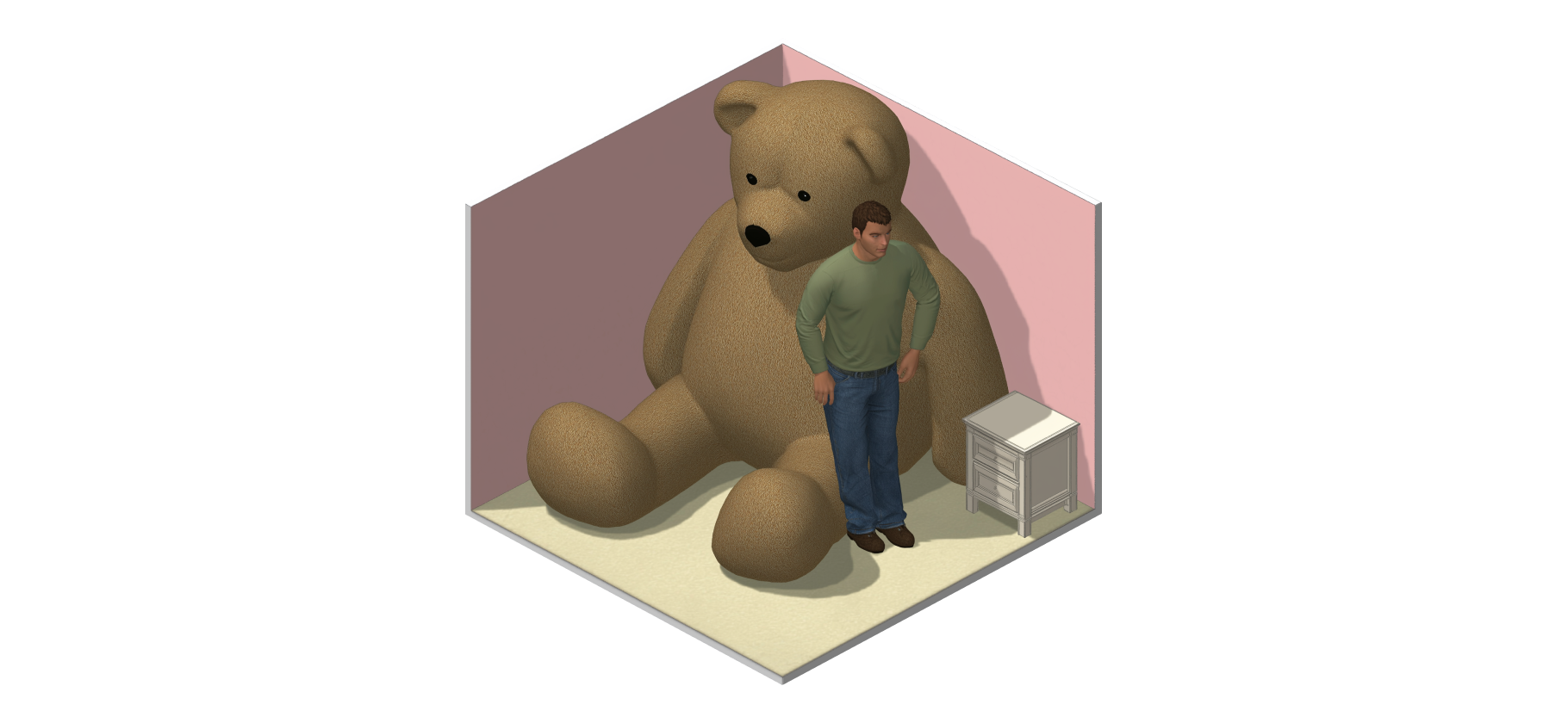 Как расставить мебель в детской комнате на вырост