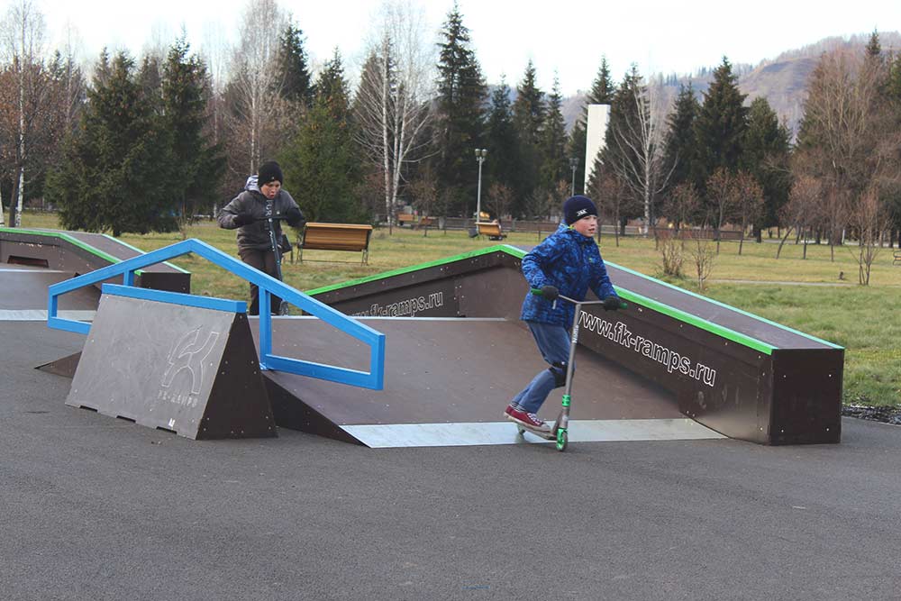 В 2019 году в городе появился скейт-парк
