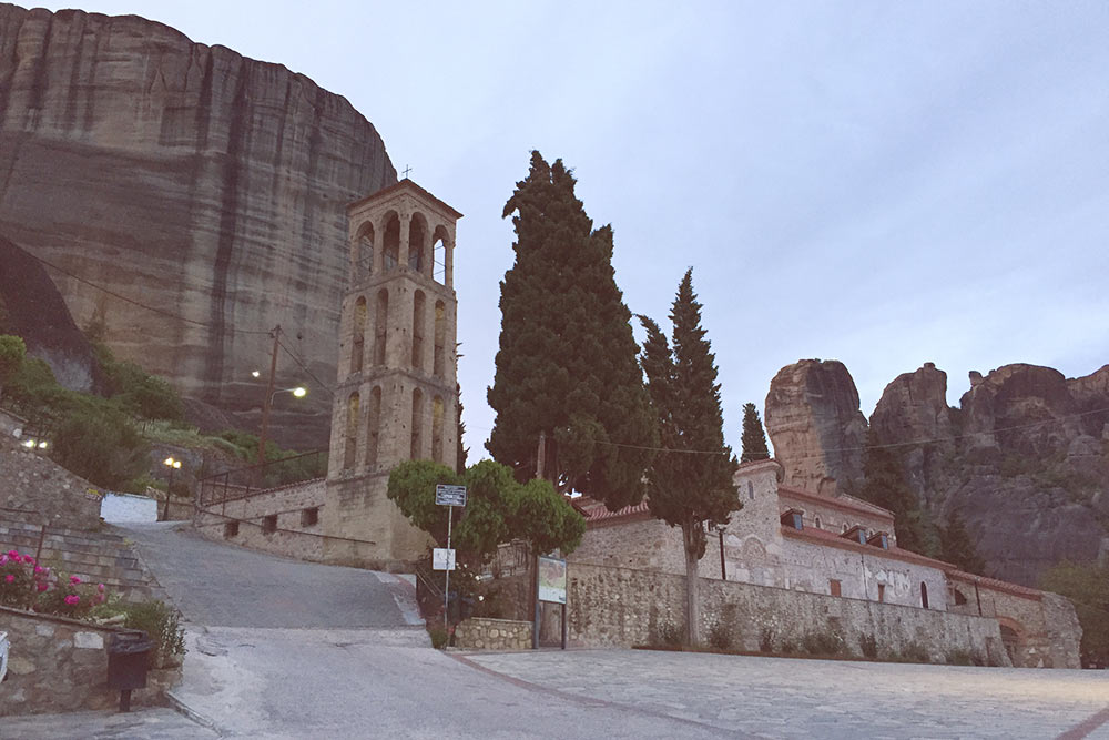 Византийская церковь Успения Пресвятой Богородицы в старой части Каламбаки