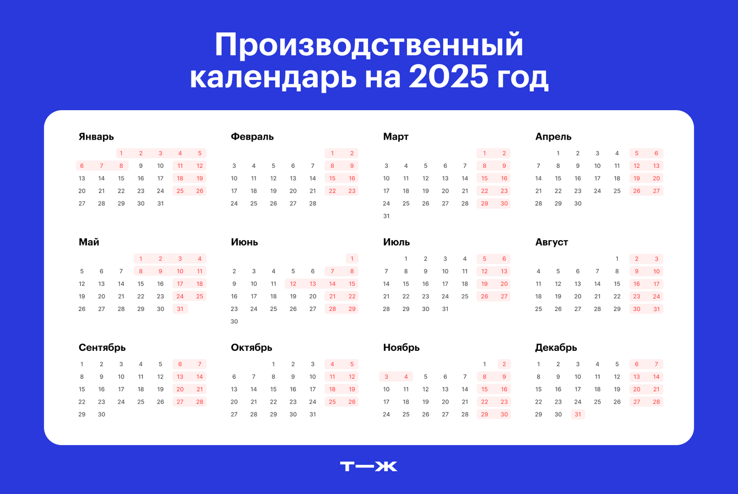 Какие рабочие дни в январе 2025 года. Какие рабочие дни в январе 2025 года