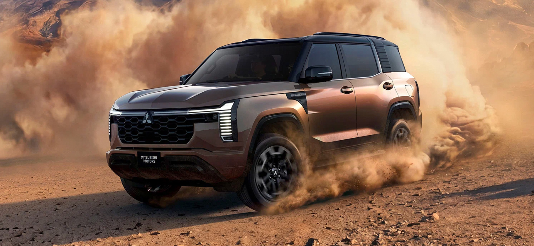 Mitsubishi возродила Pajero: внедорож­нику вернули раму и задний мост