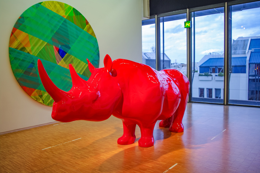 «Носорог» Ксавье Вейяна — один из самых популярных экспонатов музея среди посетителей. Фото: Oleg Senkov / Shutterstock