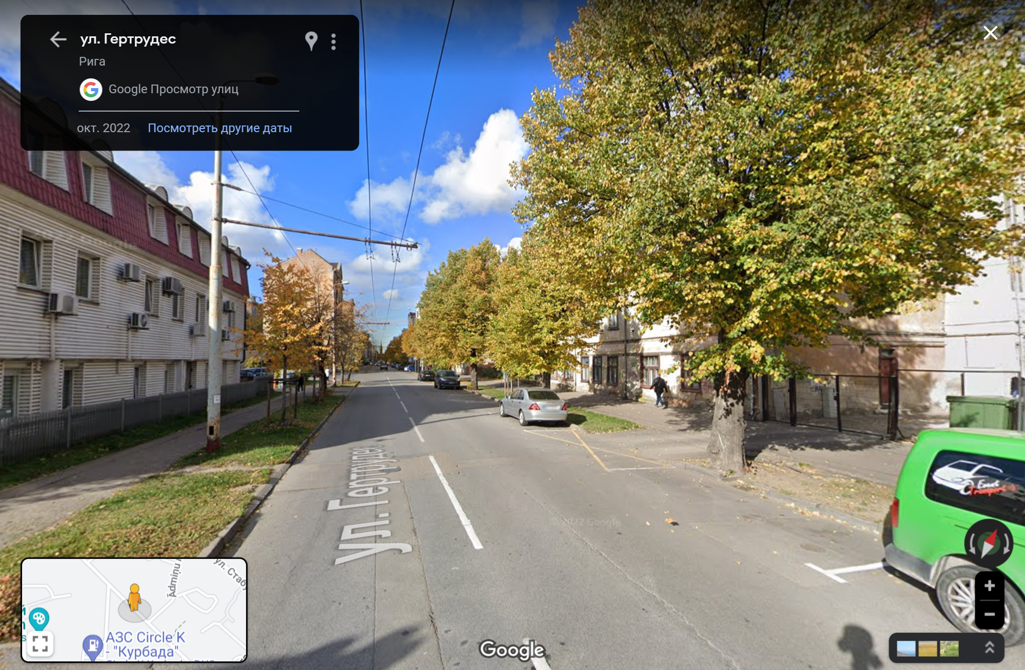 Улица, на которой расположен наш дом. Источник: google.com/maps