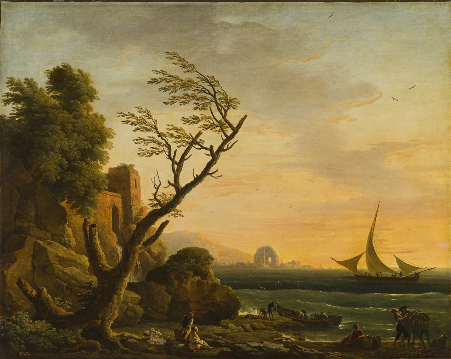 Клод Жозеф Верне, Восход солнца. Франция. 1746