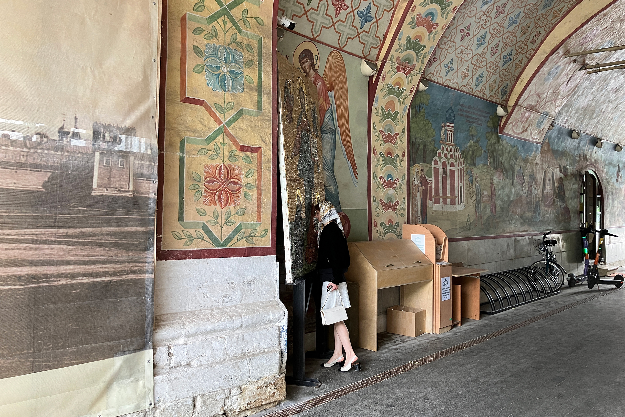 Сквер у Донского монастыря — одно из наших любимых мест отдыха
