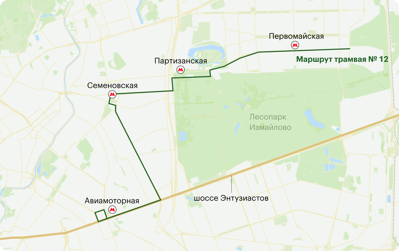 Дорога от первой до последней остановки займет час. Источник: карты «Яндекс»
