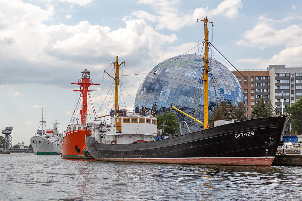 СРТ-129 — объект культурного наследия, в 2007 году его передали Музею Мирового океана. Источник: Pavel Kosolapov / Shutterstock