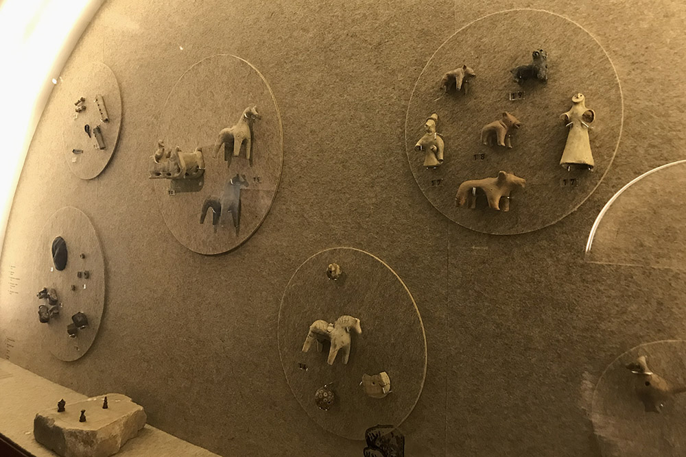 Игрушки, найденные на раскопках в Москве