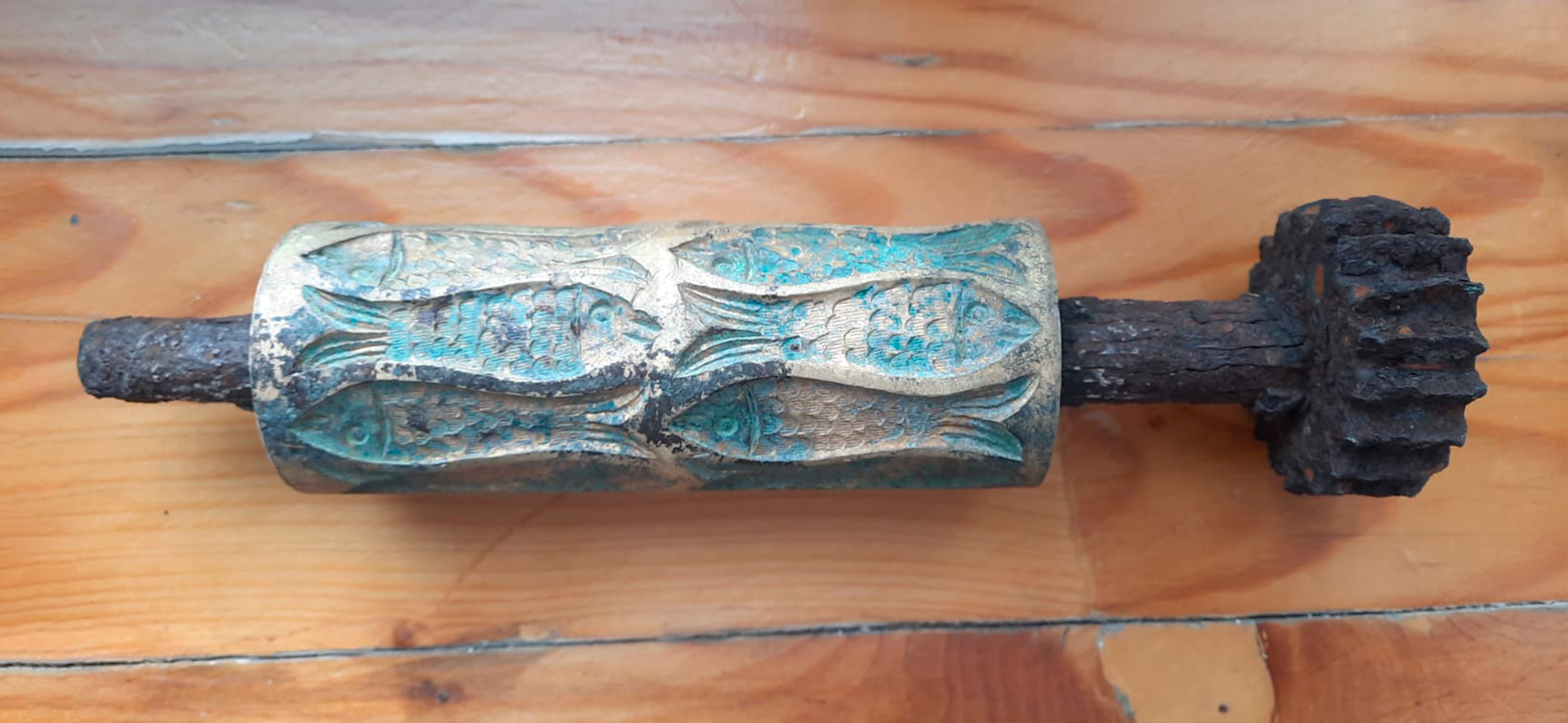 Я купила на аукционе монпансейный валец «Рыбы» из мастерской Мееровича