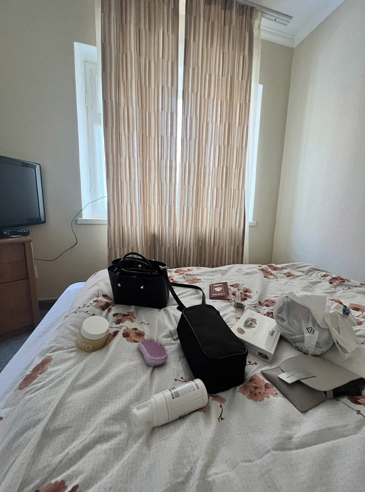 Так выглядела моя комната в отеле — скромно и просто