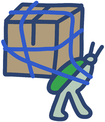 Зафиксировать и перенести груз