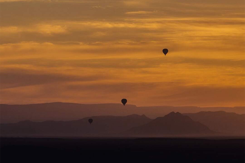 Воздушные шары над долиной Соссусфлей