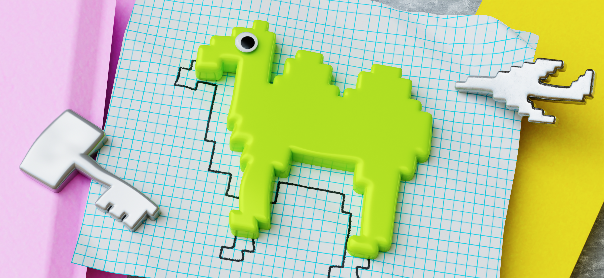 10 диктантов по кле­точкам: от простого к сложному