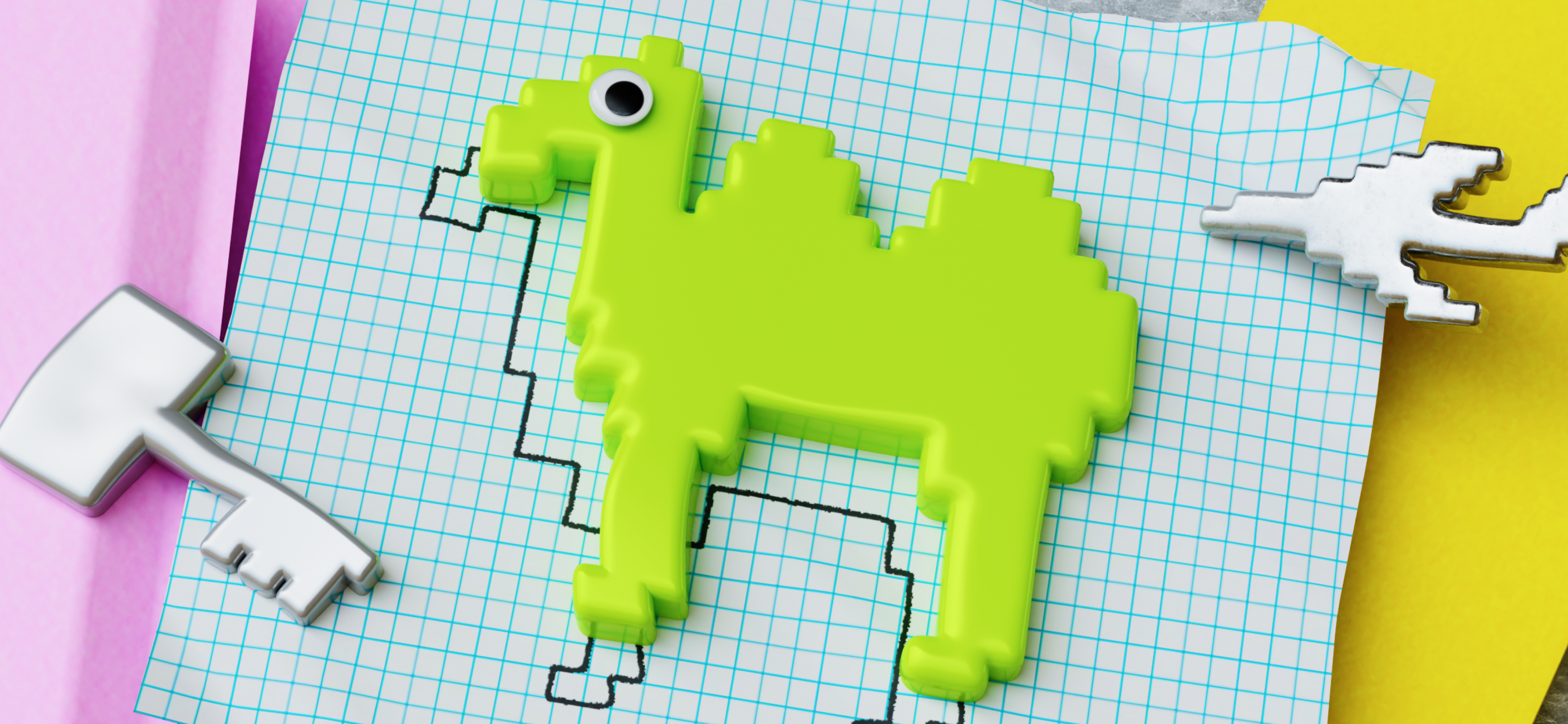 10 диктантов по кле­точкам: от простого к сложному