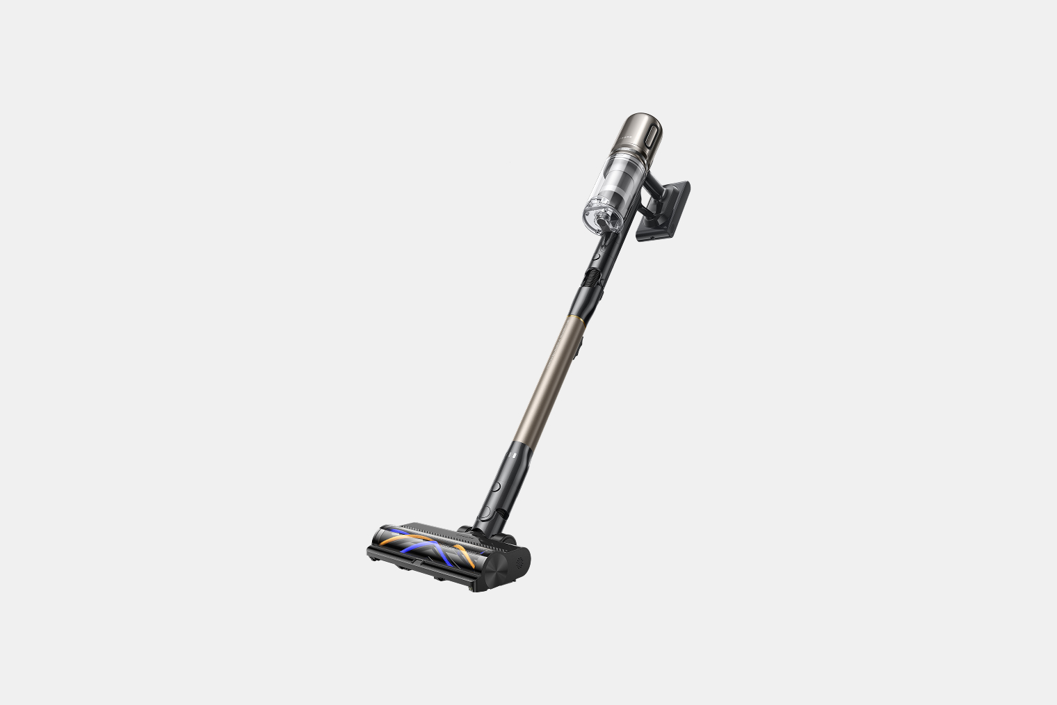 У Z40 AquaCycle Pro есть система подсветки CelesTect с углом освещения 140° для обнаружения пыли в труднодоступных местах. © Dreame