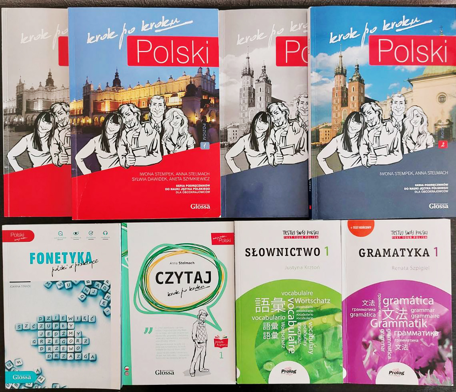 Моя коллекция учебников по польскому языку