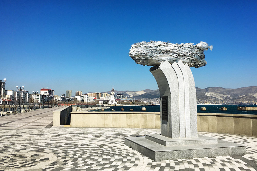 Памятник черноморской хамсе — тоже часть истории. В голодные годы уловы хамсы помогали населению выжить