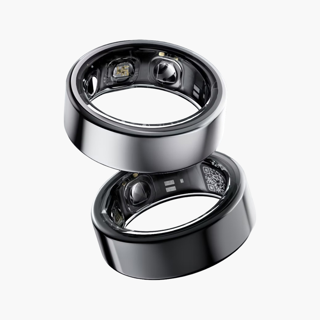 Кольцо доступно в двух вариантах: черного и серого цвета