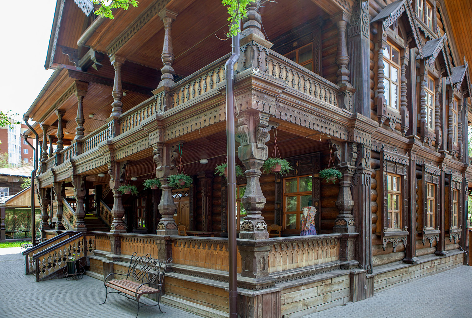 Широкие террасы спасали хозяев от астраханского зноя. © Sergei Afanasev / Shutterstock / FOTODOM