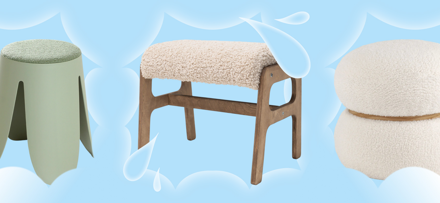 Эти пуфы выручат, когда пришли гости. И не только