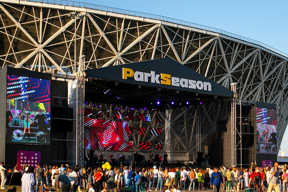 Концерт ParkSeason совместно с «Муз-ТВ» в мае 2021 года. Источник: аккаунт фестиваля в «Инстаграм»