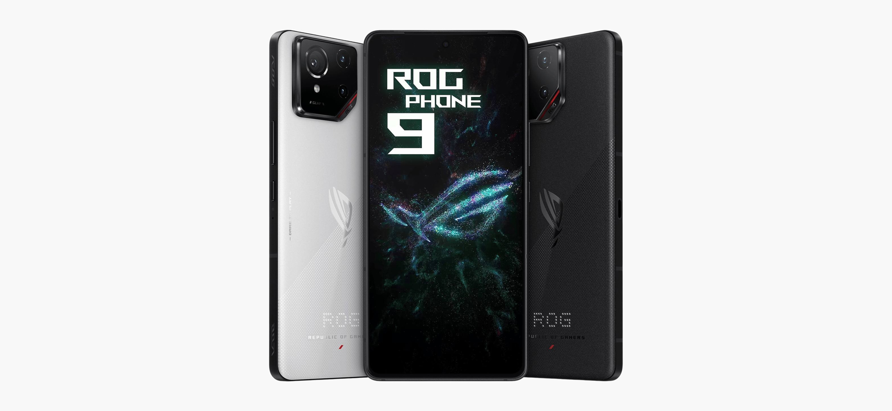 Asus представила игровые смартфоны ROG Phone 9​ и ROG Phone 9 Pro с дисплеем на задней крышке