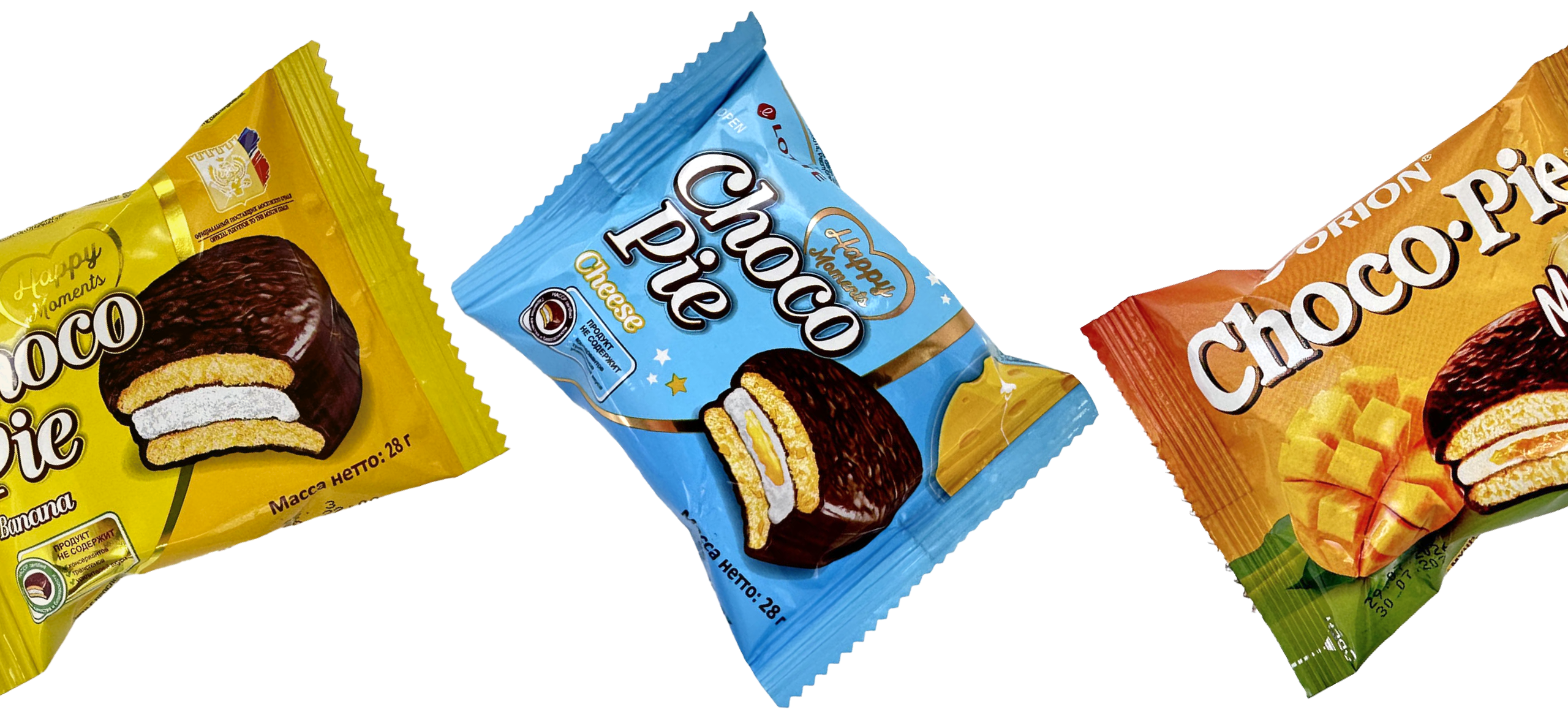 Битва чокопаев: попробовала 10 вкусов пирожного от Orion и Lotte