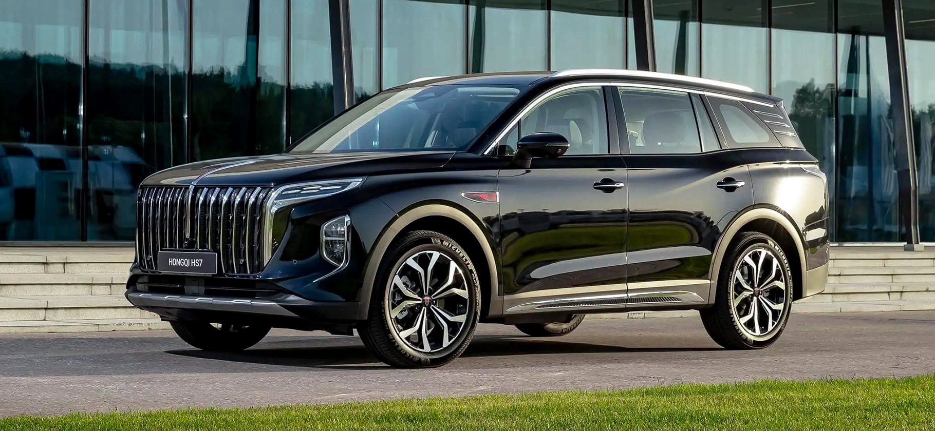 Hongqi объявила цены на большой кроссовер премиум-класса HS7 — от 4,8 млн рублей