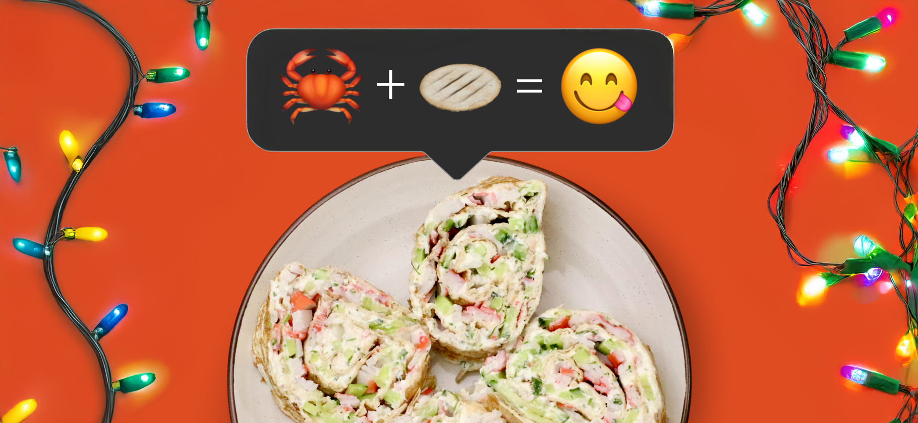 Микрорецепт рулета из лаваша с крабо­выми палочками