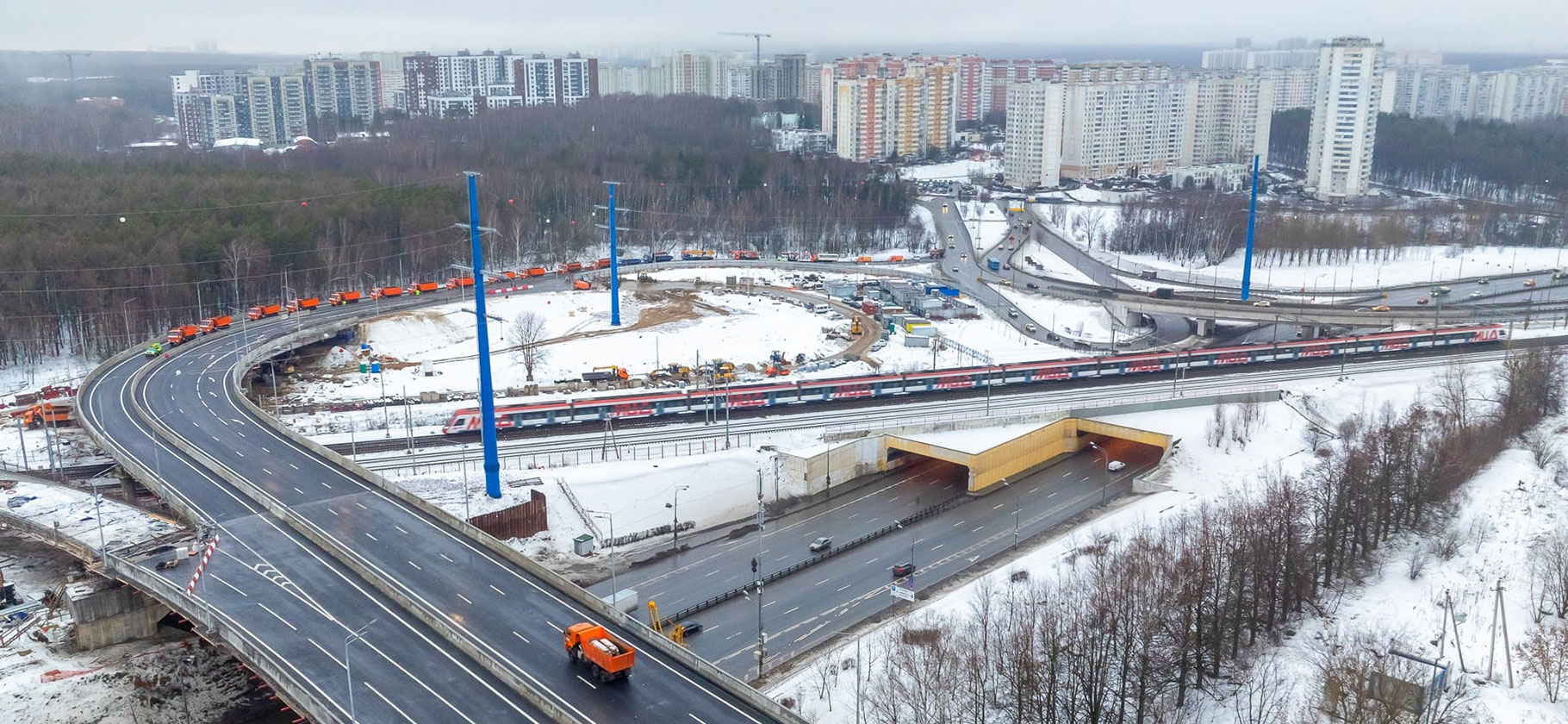 Московский скоростной диаметр станет платным по будням в час пик — 5 ₽ за участок