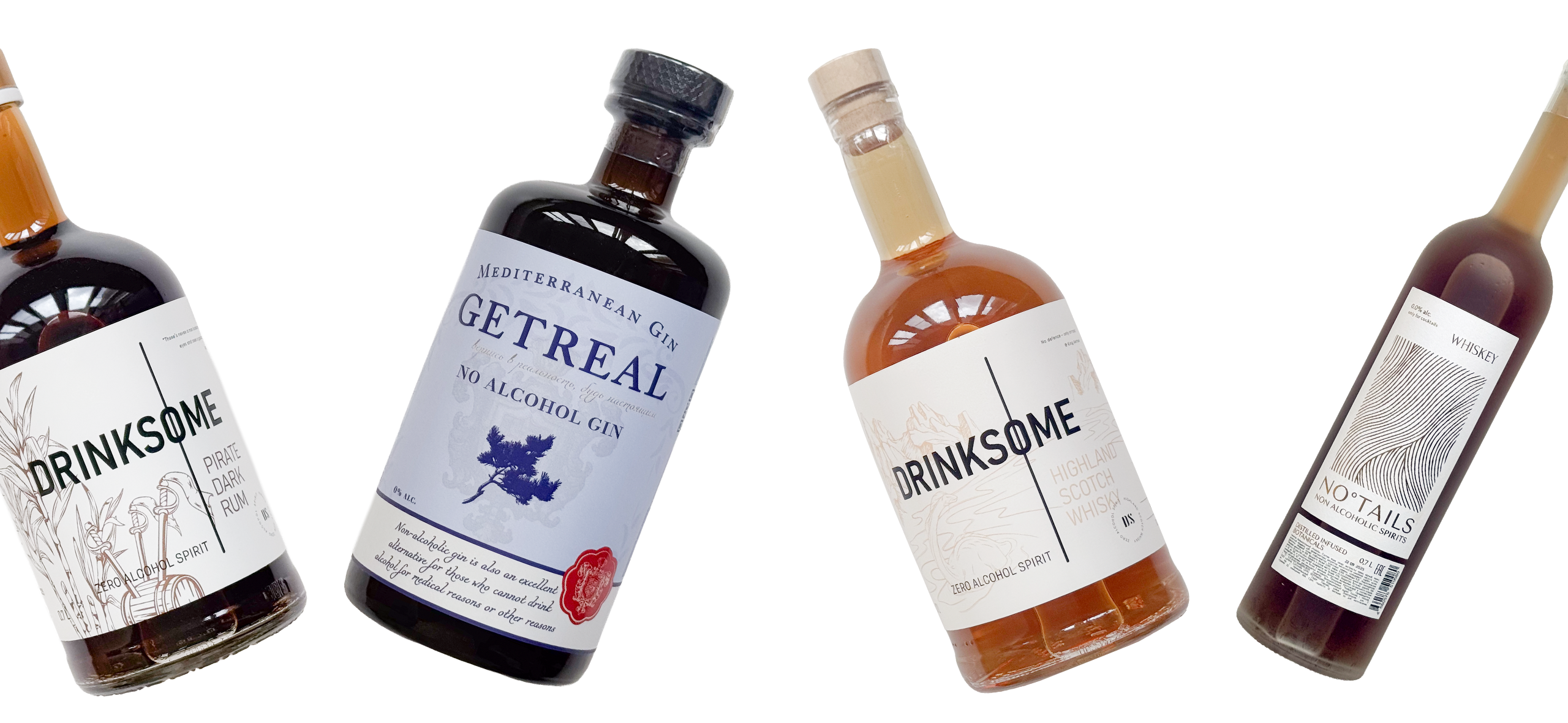 Попробовал 10 без­алко­гольных «креп­ких» напитков, но так и не понял, почему их покупают