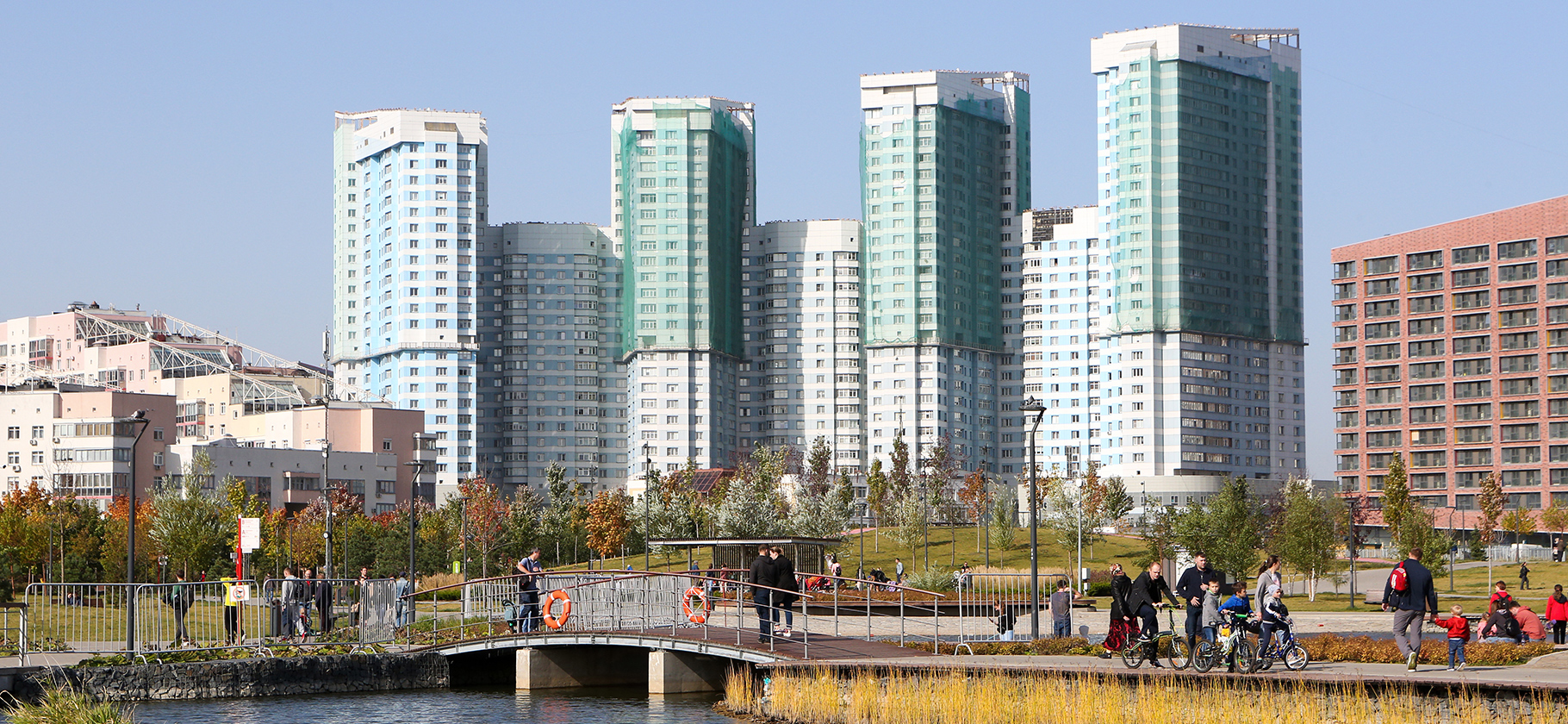 На один ЖК​ в Москве приходится 1 500 квартир — такой плотности нет больше нигде в России