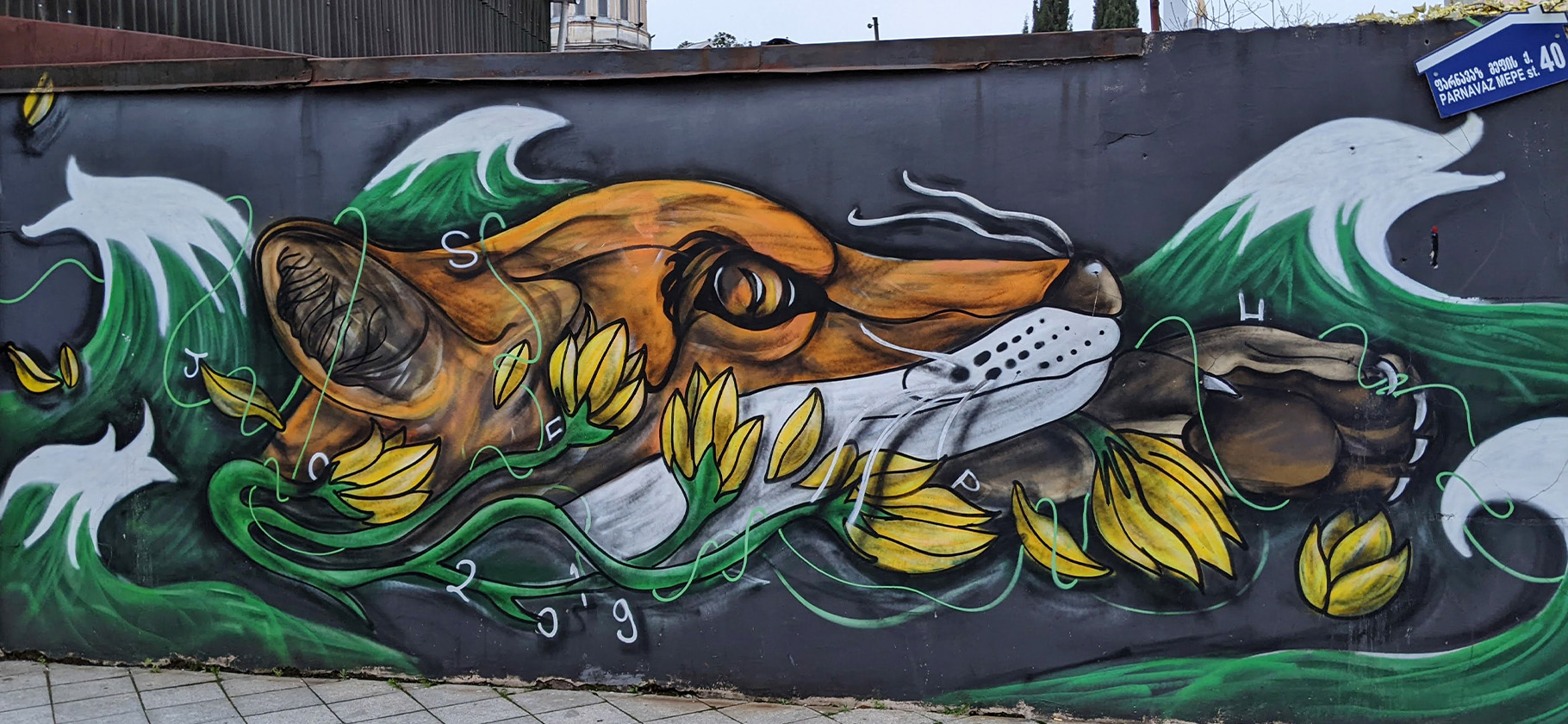Стрит-арт в Батуми: 15 самых впечатляющих работ уличных художников