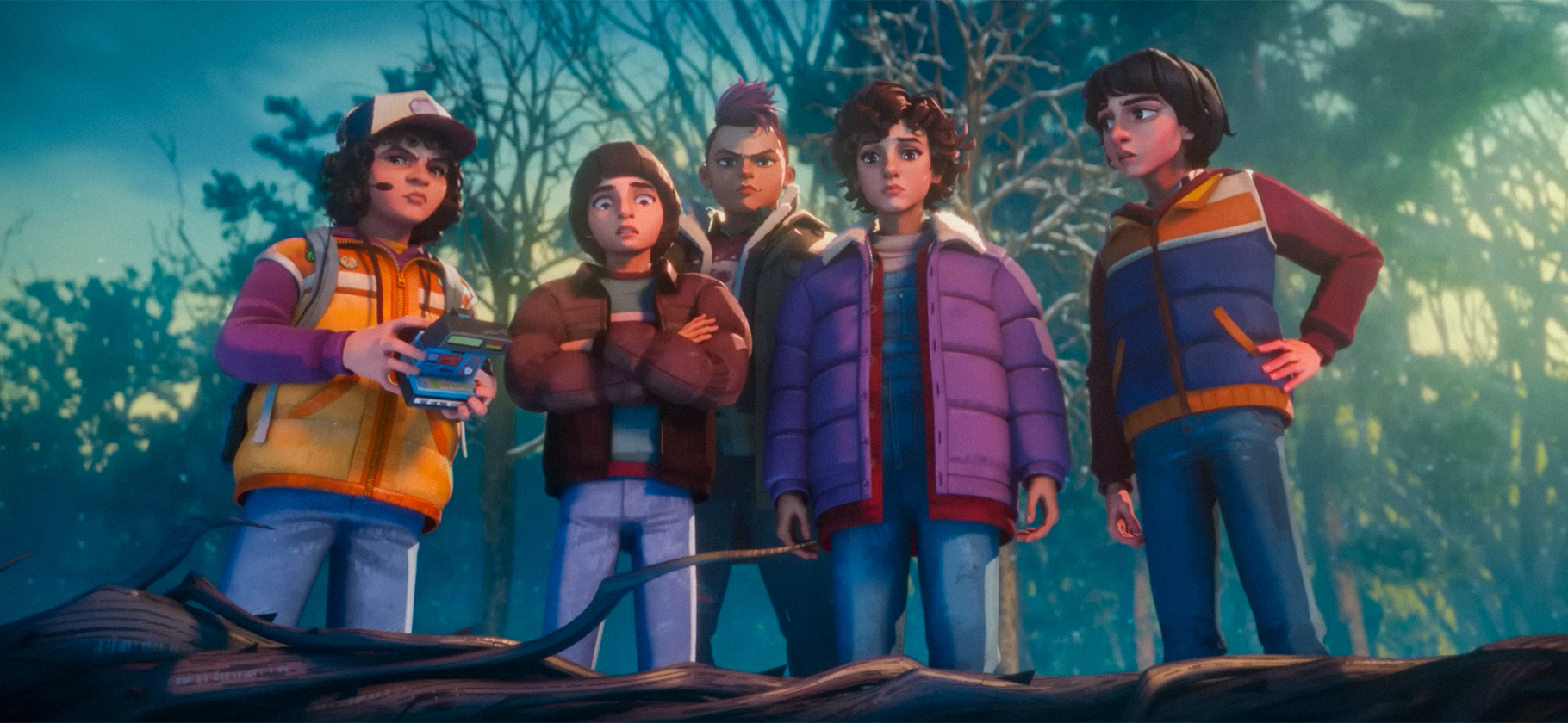 Netflix выпустил тизер-трейлер «Исто­рий из 85-⁠го» — ани­ма­ционного спин-оффа «Очень странных дел»