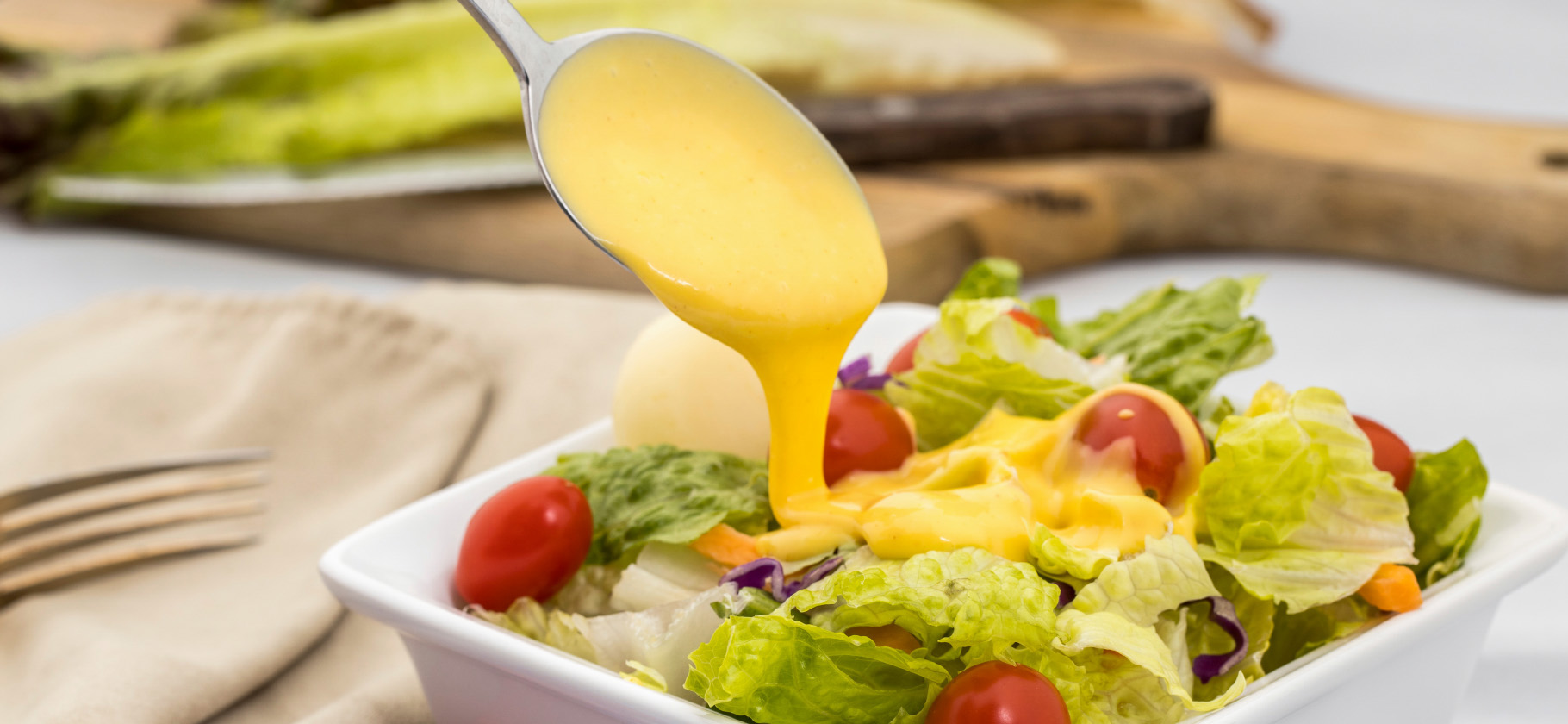 10 простых домашних соусов для салатов и овощных блюд