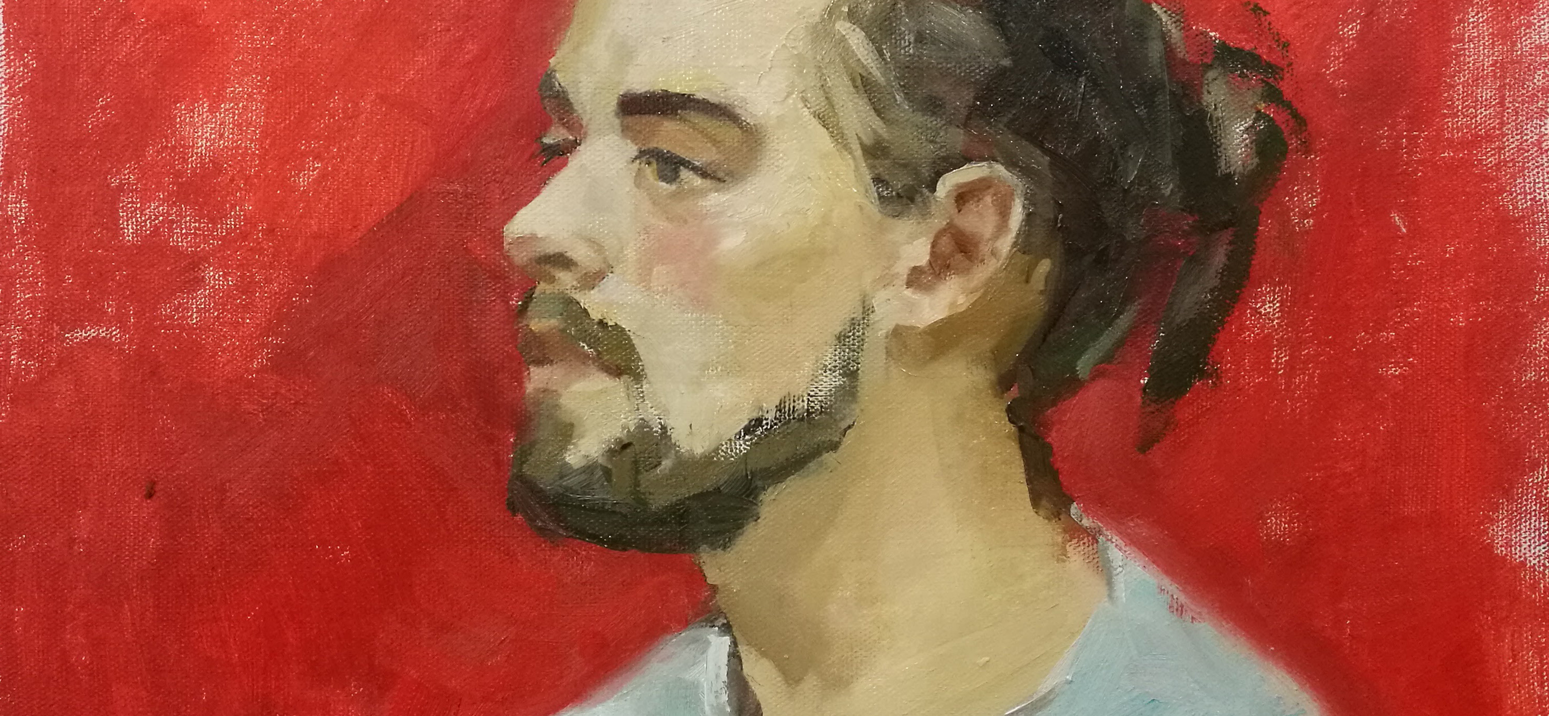 Мои рисунки: 5 портретов маслом с натуры