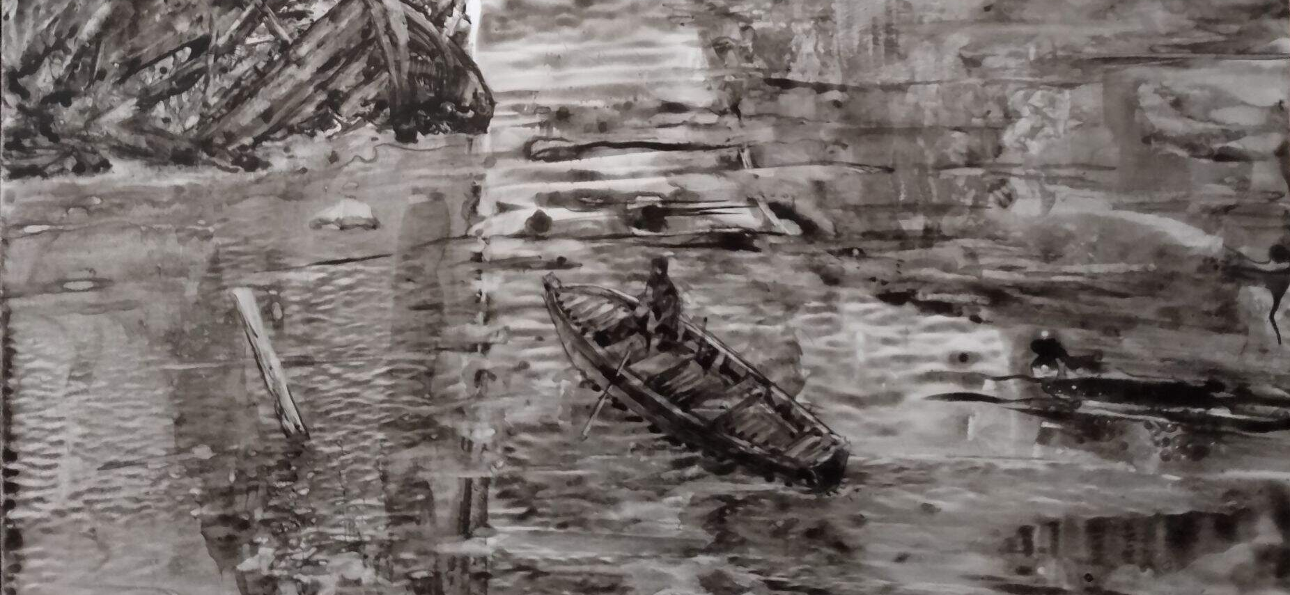 Мои рисунки: 5 работ черной тушью