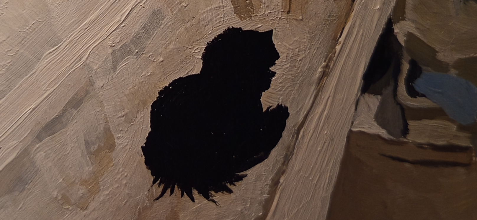 Мой рисунок: кошка в старой ванне