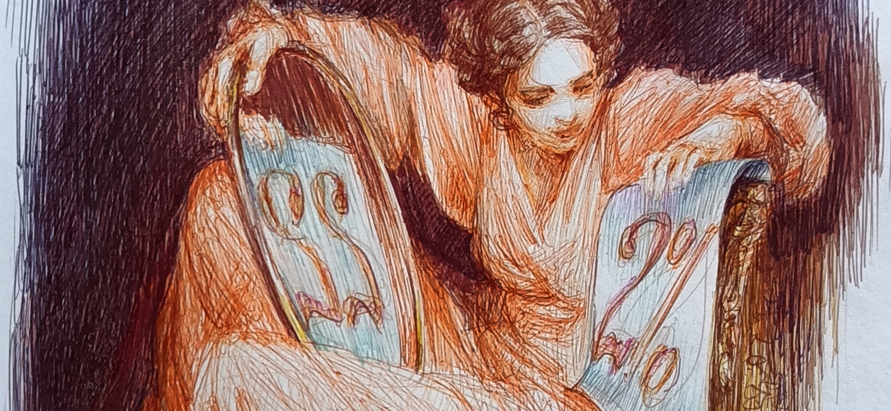 Мой рисунок: кривое зеркало процентов