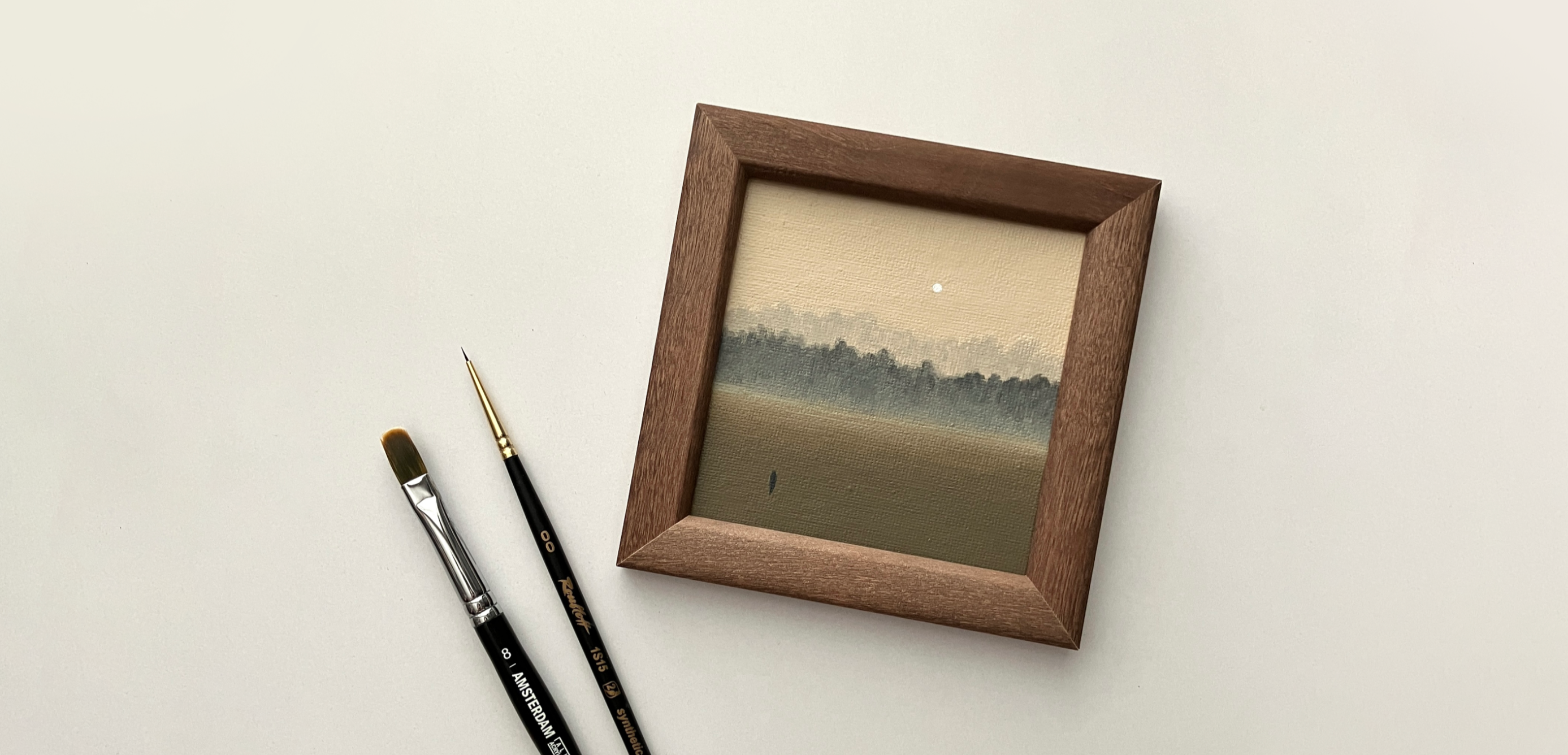 Мой рисунок: ноябрьский пейзаж