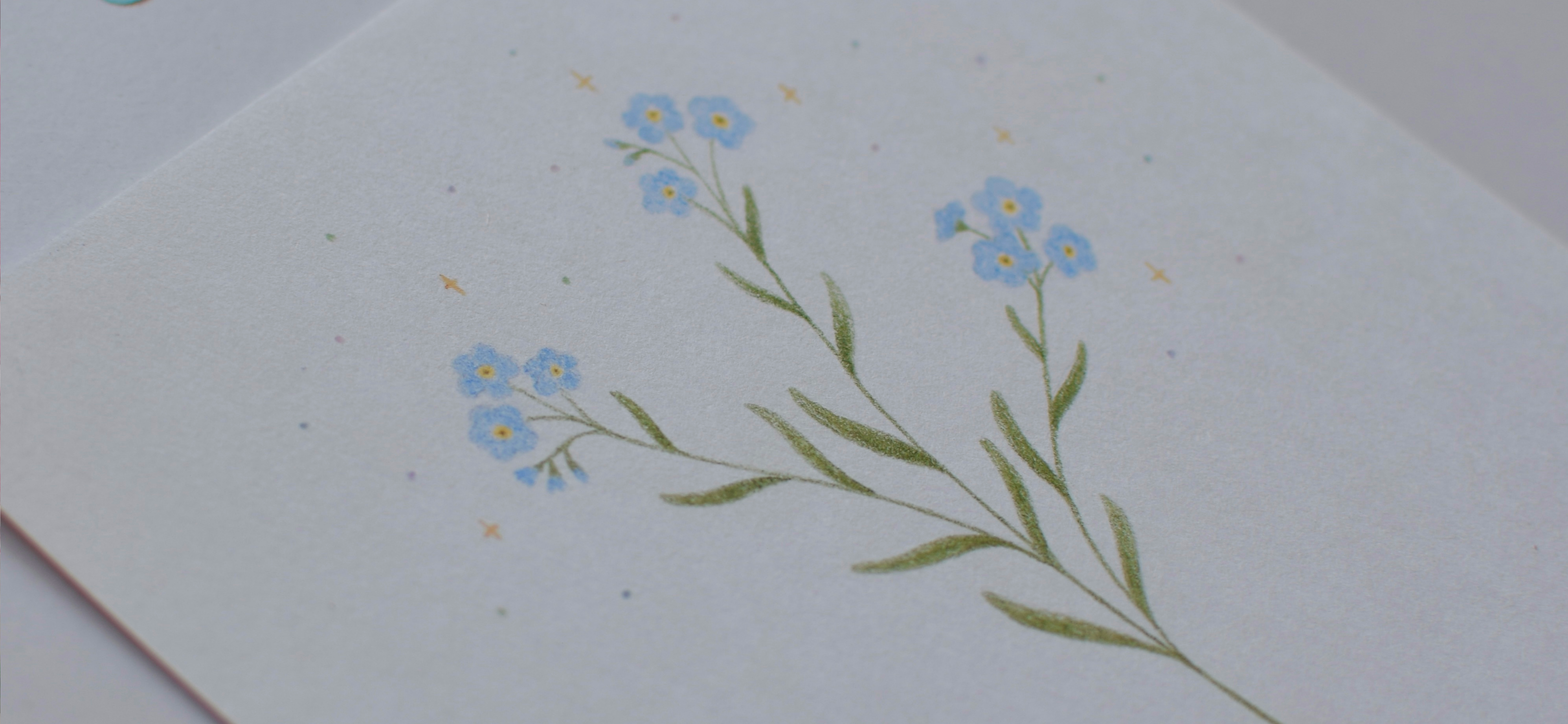 Мой рисунок: открытка для мамы